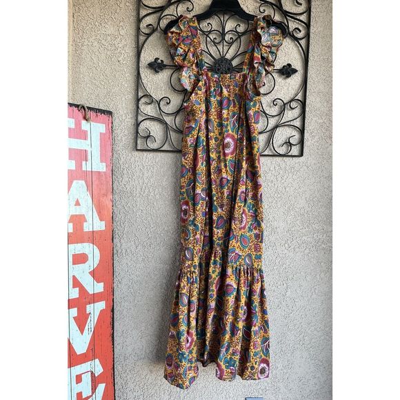 House of harlow 1960 maxi dress - size small - multicolored - Picture 3 of 9